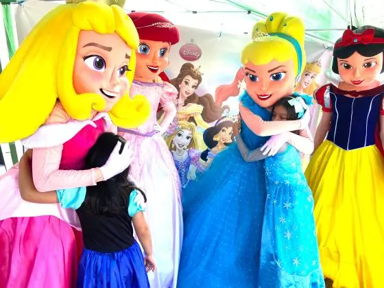 Personagens Vivos Cover para Festas Infantis - Princesas e Heróis
