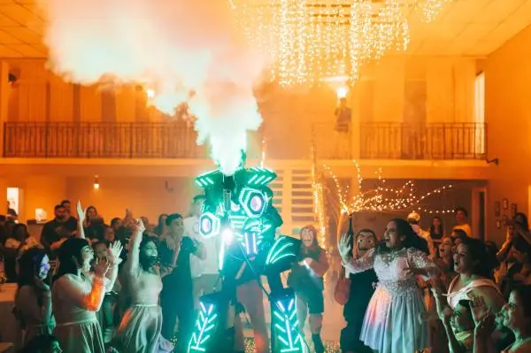 Robo de Led eventos casamento festa infantil são paulo