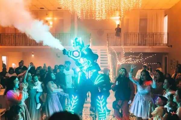 Robo de Led eventos casamento festa infantil são paulo