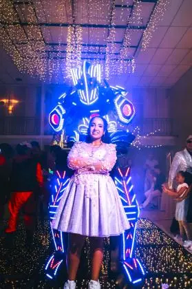 Robo de Led eventos casamento festa infantil são paulo