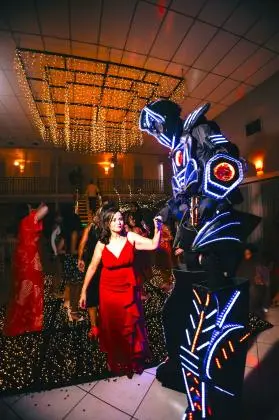 Robo de Led eventos casamento festa infantil são paulo