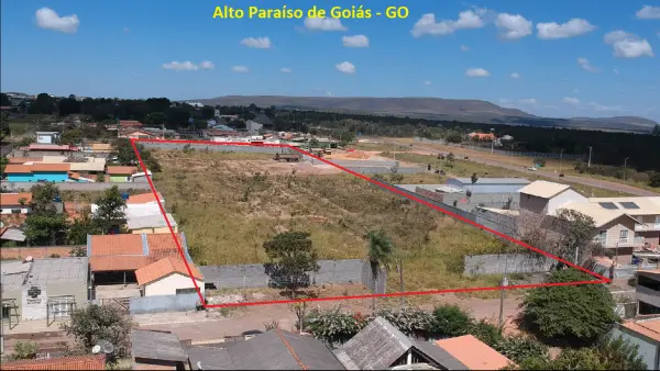 TERRENO COM 12.114m2 - ALTO PARAÍSO DE GOIÁS