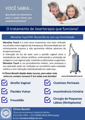 Clínica Benatti - Clínica Ginecológica em São Paulo especializada no atendimento da saúde da mulher