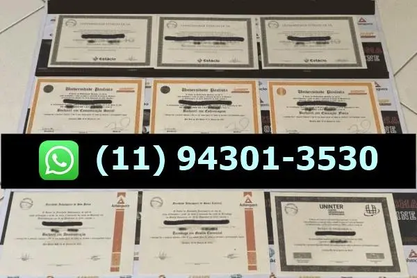 comprar diploma de ensino superior