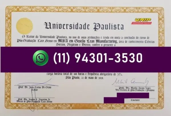 comprar diploma de ensino superior