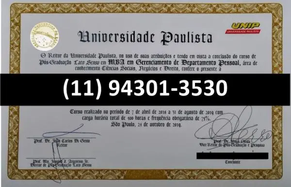 comprar diploma de ensino superior