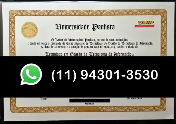 comprar diploma de ensino superior