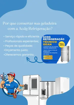 Conserto de geladeira, bebedouro e freezer em Salvador Bahia