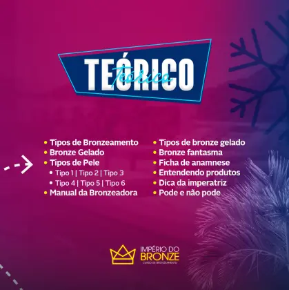 Curso de Bronzeamento Gelado