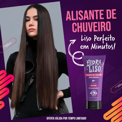 Hidraliso - Alisante Sem formol