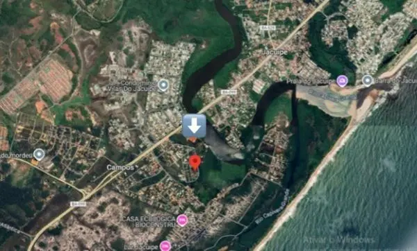 JACUÍPE LITORAL NORTE - TERRENO PLANO ESCRITURADO E REGISTRADO - IPTU E CONDOMÍNIO QUITADOS
