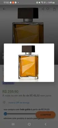 Perfumes e shampoo