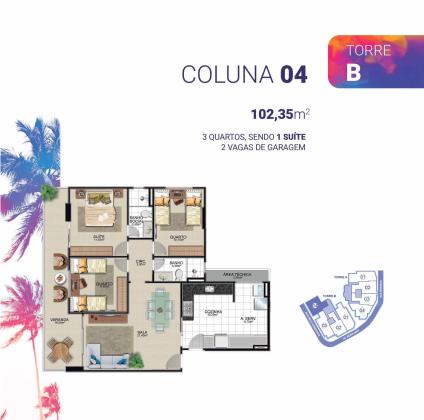 Apartamento novo na Praia do Morro, em Guarapari, com excelentes condições de compra !!!