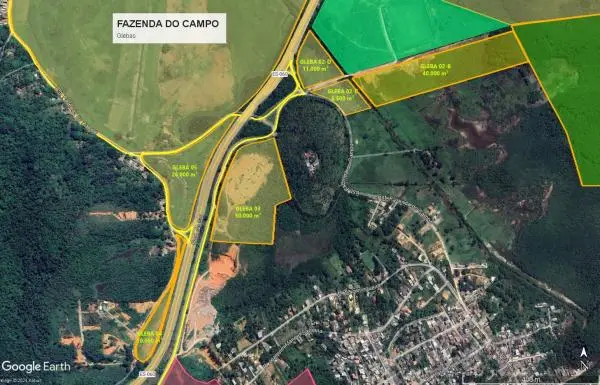 EXCELENTES TERRENOS PARA INVESTIMENTO EM GUARAPARI - 1.995.000 M²