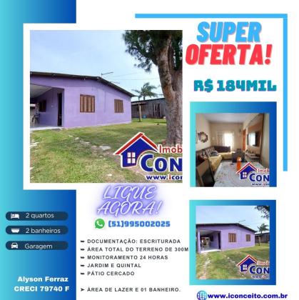 Otimá residência balneário Mariluz/Imbé - RS