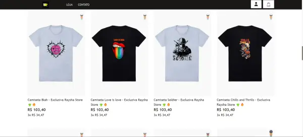 Conheça Loja RaySha Store