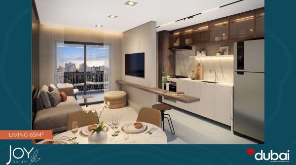 JOY BARUERI-BREVE LANÇAMENTO 65m² (02 suítes) e 85m² (03 dormitórios com suite)  Duplex 116m² e 167m²  Até 02 Vagas