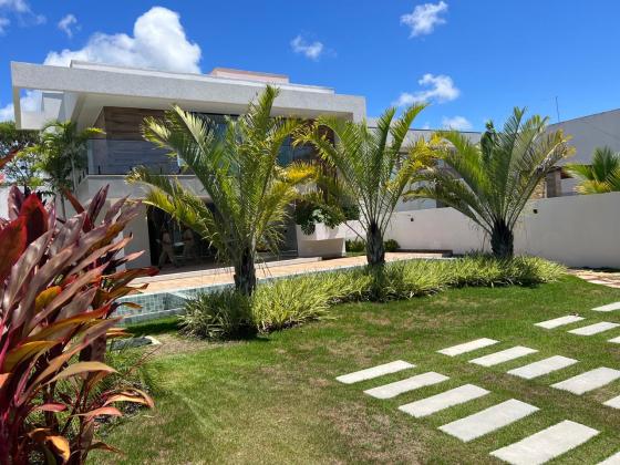 Guarajuba, linda casa em um bonito condomínio tropical - Salvador BA