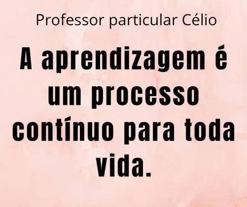 Aula particular de matemática, física ou português.