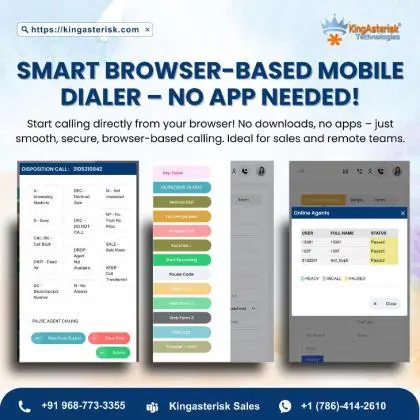 Browser-Based Mobile Dialer – Call Anywhere Without an App