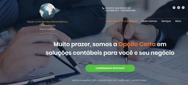 Contabilidade em Uberaba ou Serviços Contábeis em Uberaba