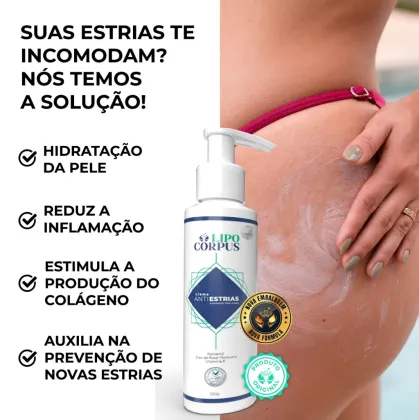 Creme AntiEstrias Removedor Estrias