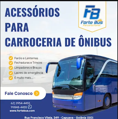 Distribuidor de Peças para Carroceria de Ônibus e Micro-ônibus FORTE BUS