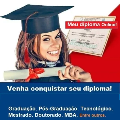 Diploma nível superior EaD - Pagu esó após receber