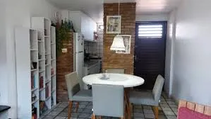 vendo apto duplex quarto e sala mobiliado vista para o mar permanente