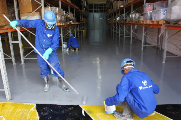 Recuperação De Piso Industrial Garagens Galpões Quadras