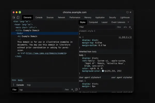 Como Usar o Chrome DevTools Passo a Passo