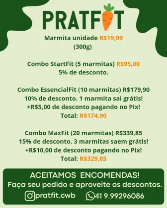 MARMITAS FIT - PRATFIT