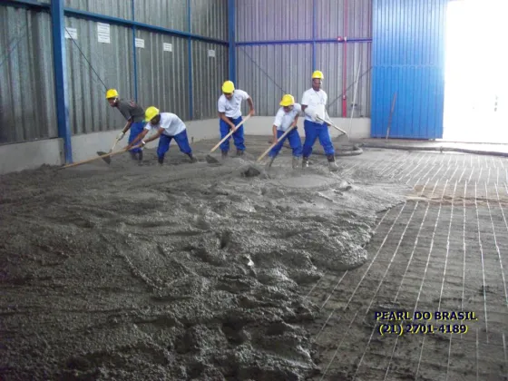 Recuperação & Aplicação De Piso Industrial Garagens Galpões Quadras