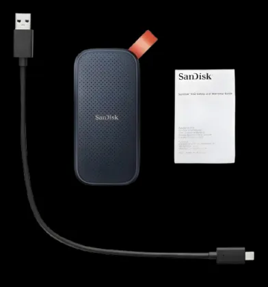 SSD Externo Portátil 1TB Interface USB 3.2