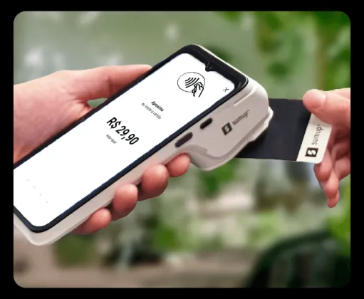 Maquininha de cartão Sumup