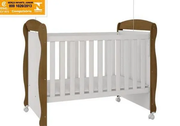 Berço cama americano com certificação imetro com 100% MDF