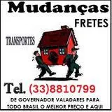 mudanças transportes e fretes