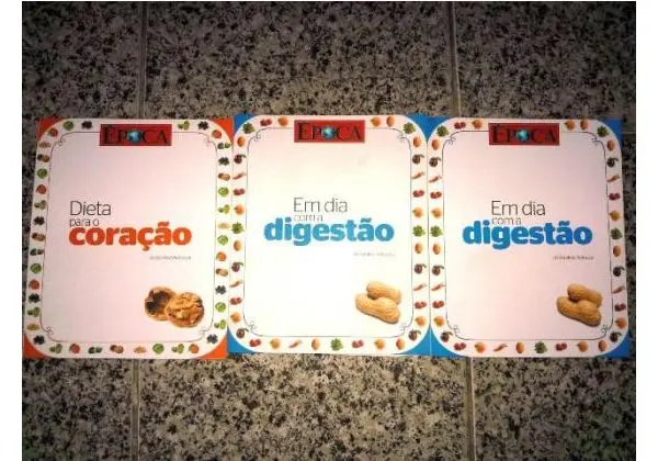Livros época em dia com a digestão