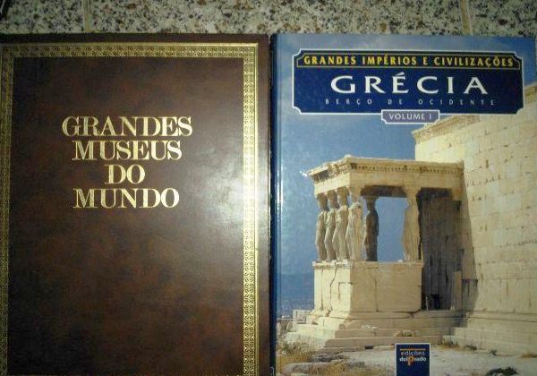Livro Grandes Museus Do Mundo e Livro Grandes Impérios E Civilizações