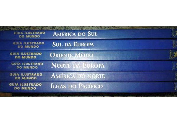 Coleção Guia Ilustrado Do Mundo - 6 Volumes