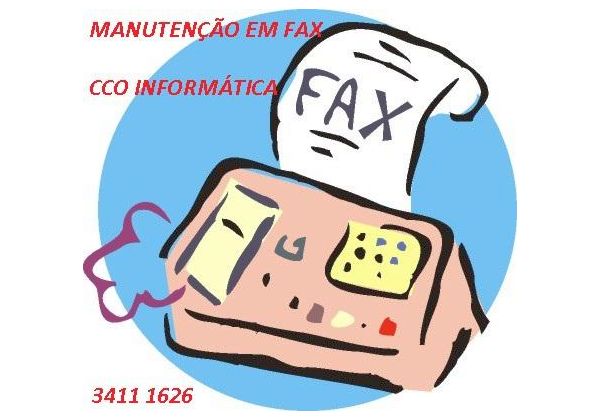 Manutenção em fax