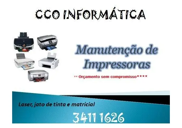 Manutençao em impressoras