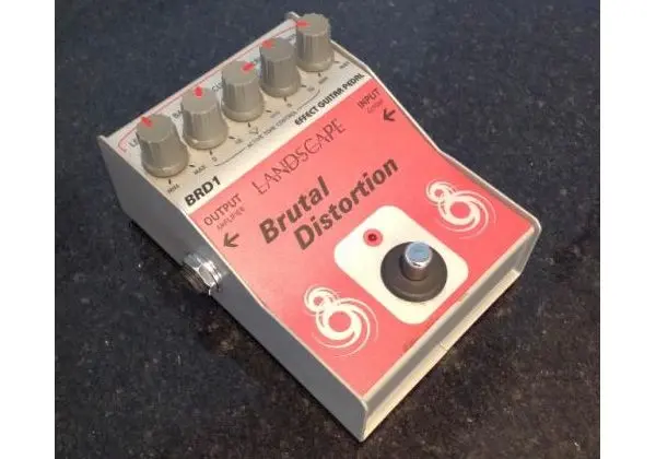 Pedal Brutal Distortion Landscape