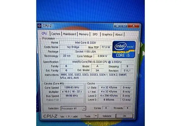 Kit placa mãe asus e processador i5