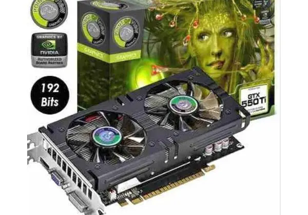 Placa De Vídeo Geforce Gtx 550ti 1gb Ddr5 192 Bits