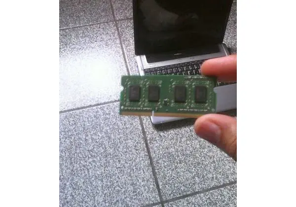 Memoria ddr3 4gb notebook