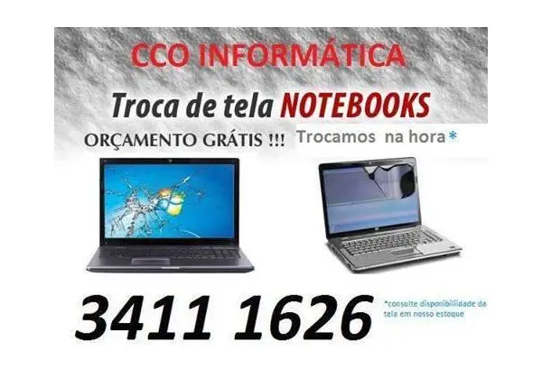 Telas de notebooks