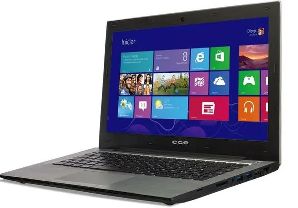 Notebook CCE T745 i7 4GB 500HD Garantia