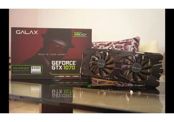 Placa de vídeo GTX 1070 - 8 gb - DDR5