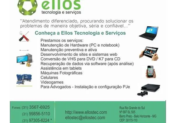 Tela de notebook